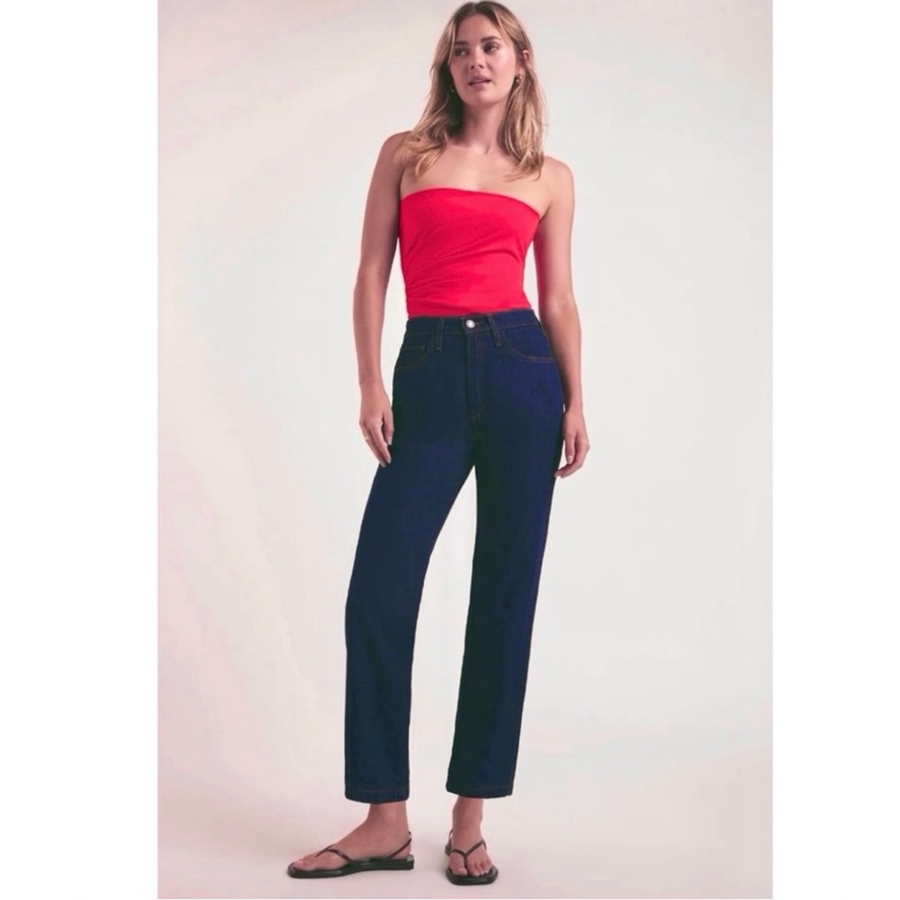 FAVORITE DAUGHTER HIGH-WAISTED STRAIGHT LEG JEANS - Picture 7 of 7
